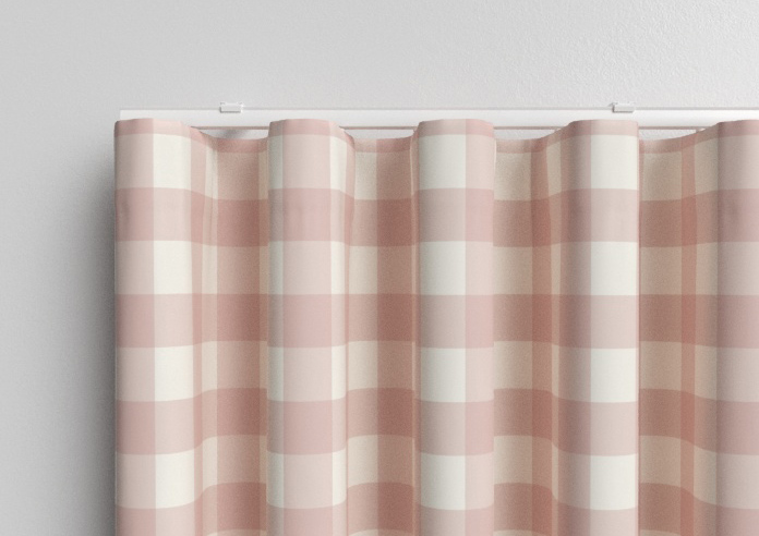 Gingham, Rosies Pink - Made to Measure Curtains - Image 13